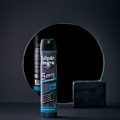 tulipán negro Desodorante Antitranspirante Tulipán Negro Aerosol 5 en 1 200 ml Solo hoy