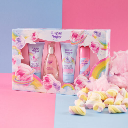 tulipán negro Estuche Tulipán Negro Nube de Algodón Oferta especial de fábrica