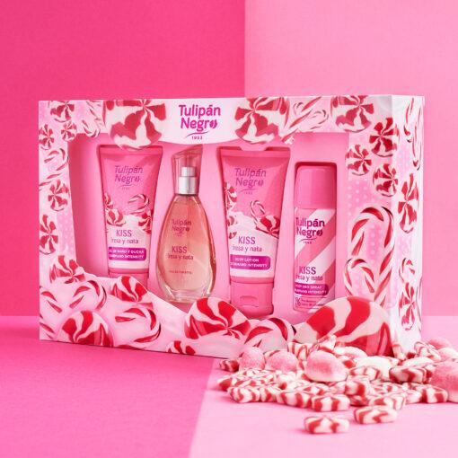 tulipán negro Estuche Tulipán Negro Kiss Fresa y Nata Solo queda un día