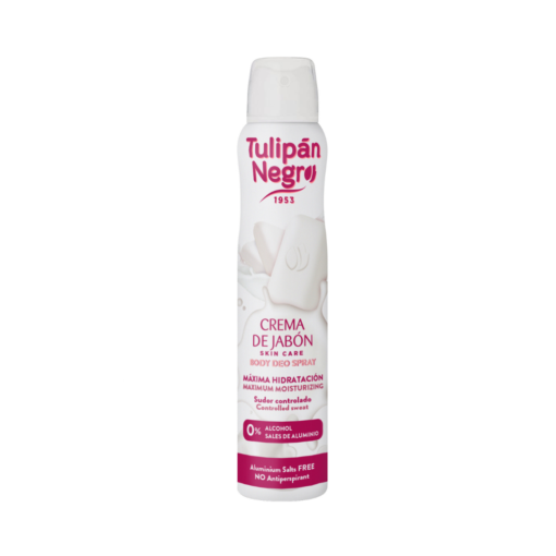 tulipán negro Desodorante Tulipán Negro Deo Spray Crema de Jabón 200 ml Precio ultrabajo