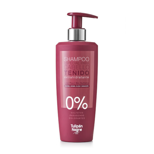 tulipán negro Champú Sin Sulfatos Tulipán Negro Low Poo Cabello Teñido 500 ml Ofertas