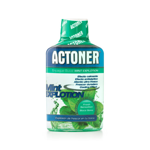 tulipán negro Enjuague Bucal Actoner Mint Explotion 100 ml Descuento