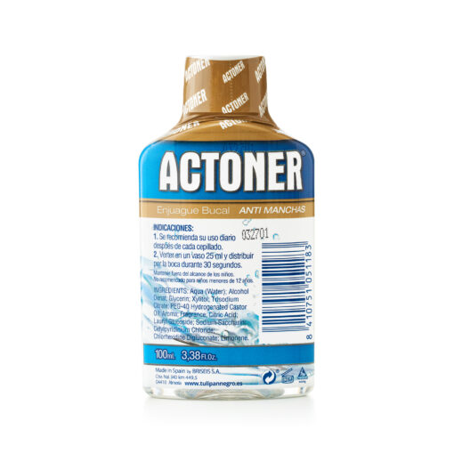tulipán negro Enjuague Bucal Actoner Anti Manchas 100 ml Tienda