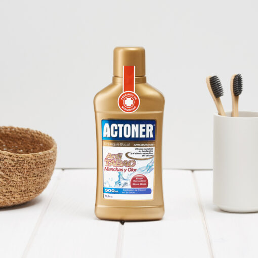 tulipán negro Enjuague Bucal Actoner Anti Manchas 500ml Oferta especial