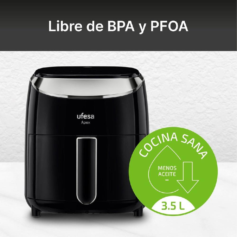 ufesa Freidora de aire digital 3.5L Apex Ahorra y exporta