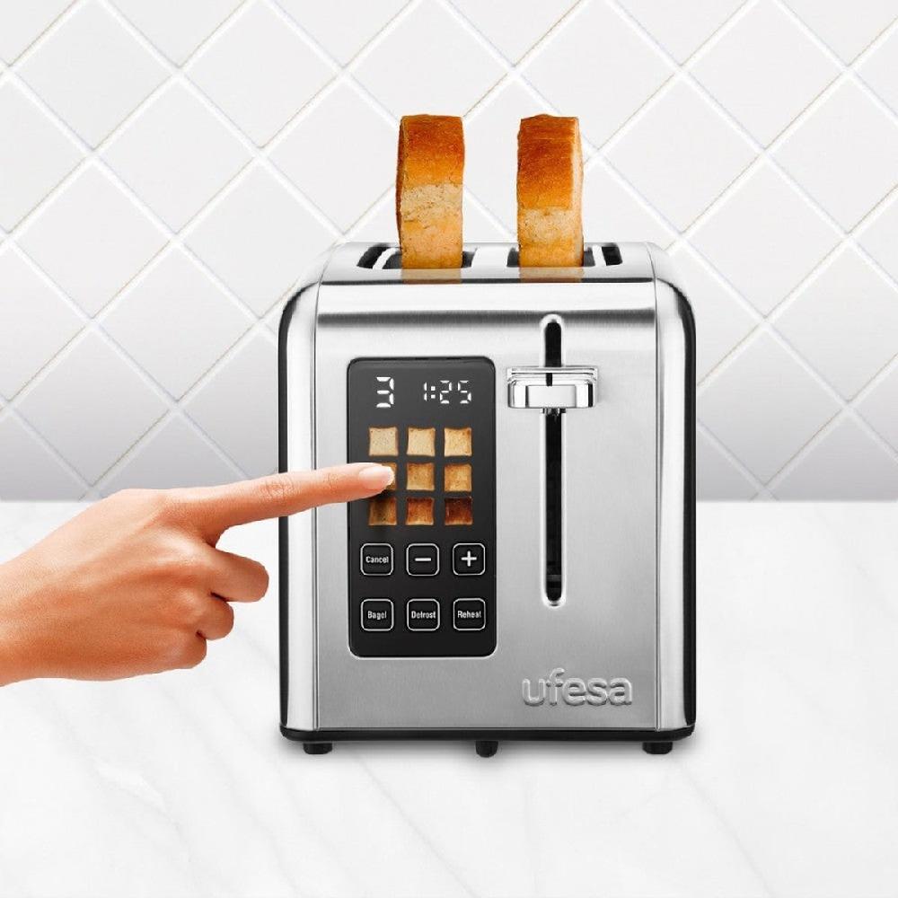 ufesa Tostador digital Perfect Toaster de 2 ranuras 950W Outlet online