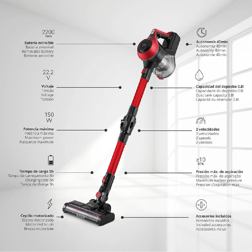 ufesa Aspirador Escoba Inspire Z3 Digital 22.2V Oferta especial de fábrica