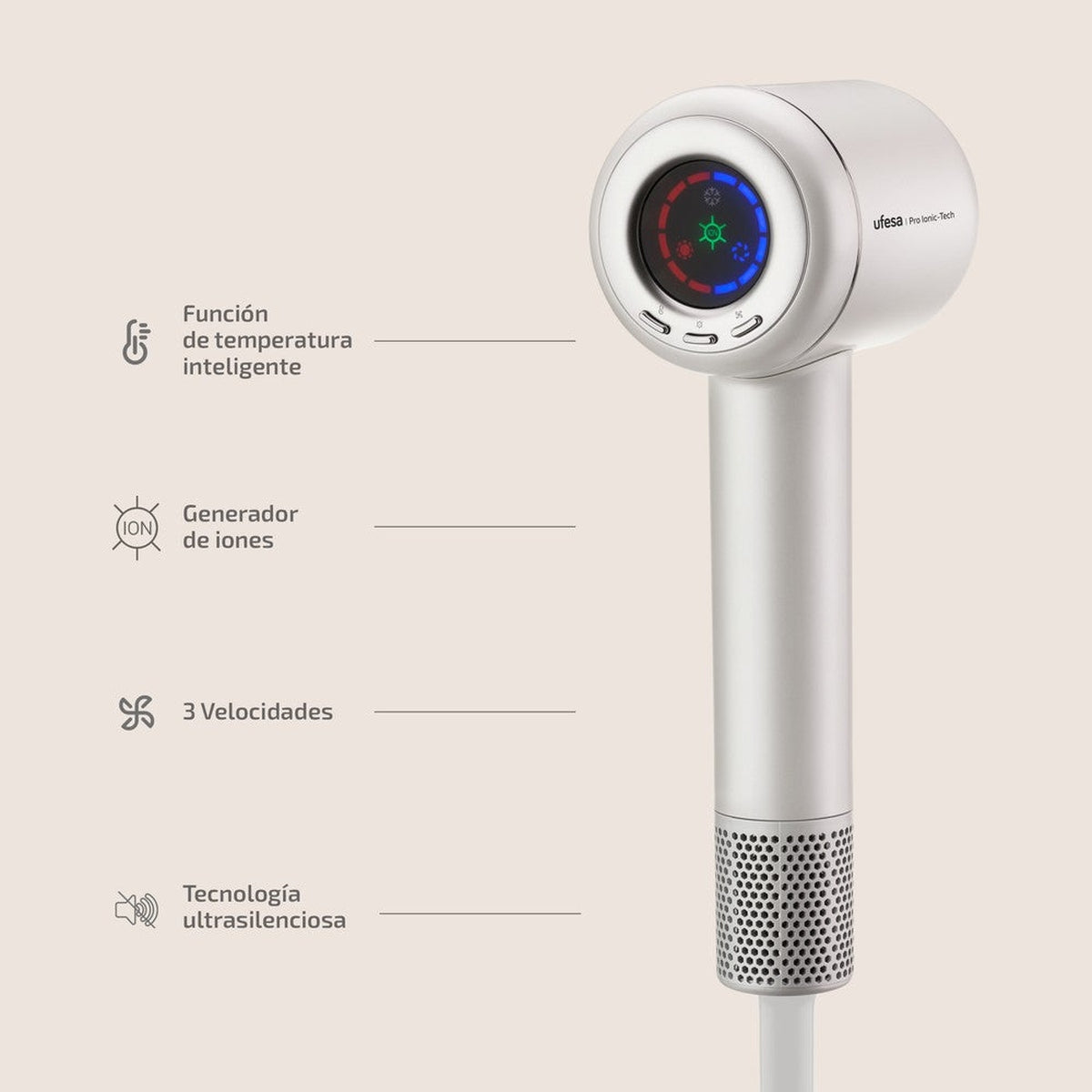 ufesa Secador Digital Pro Ionic-Tech Oferta especial de fábrica
