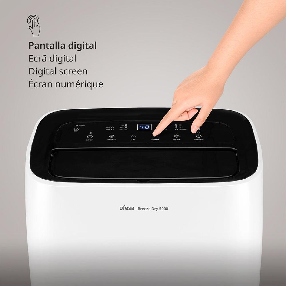 ufesa Deshumidificador Breeze Dry 5000 para estancias hasta 40 m2 Devoluciones gratuitas