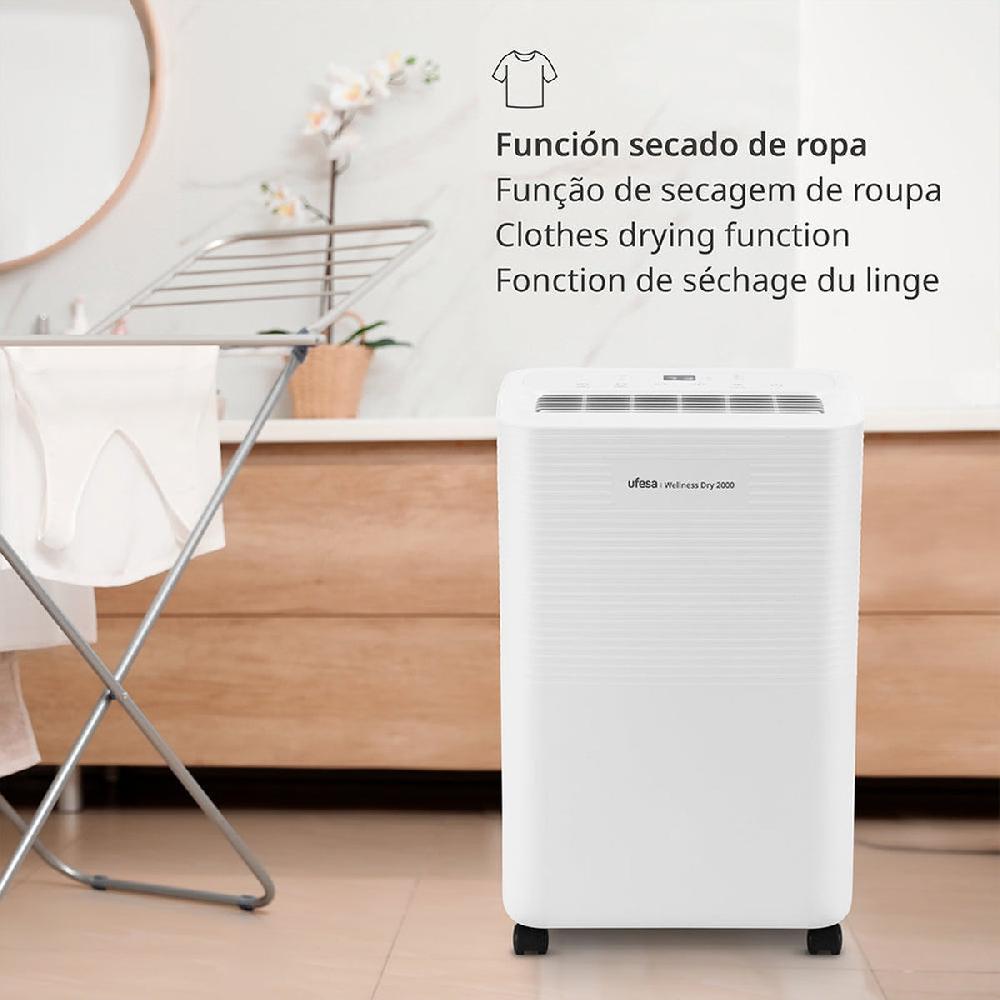 ufesa Deshumidificador Wellness Dry 2000 para estancias hasta 40 m2 Oferta especial