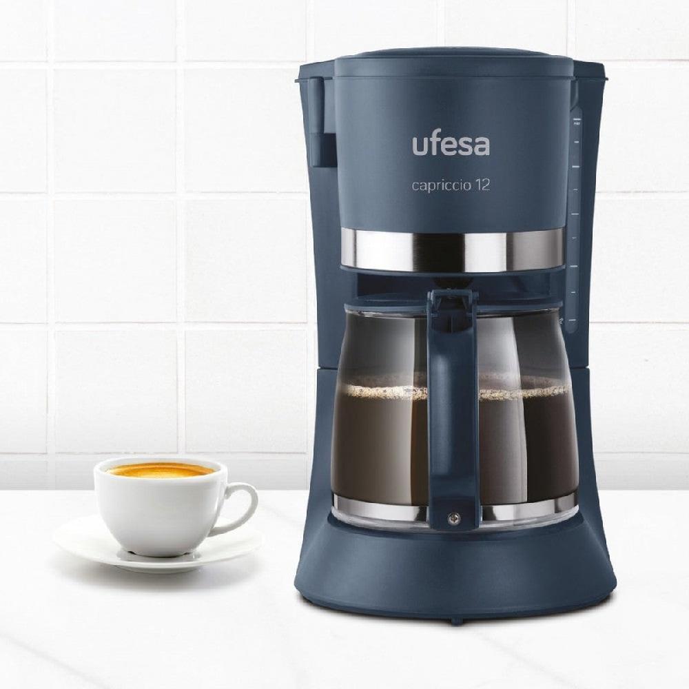 ufesa Cafetera de goteo Capriccio CG7124 para 12 tazas ÚLTIMAS EDICIONES