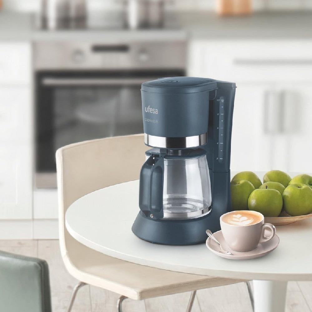 ufesa Cafetera de goteo CG7114 Capriccio para 6 tazas Ahorra y exporta