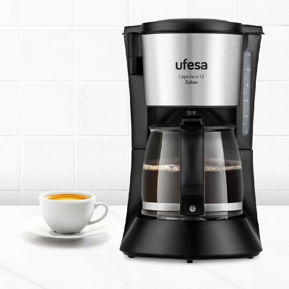 ufesa Cafetera de Goteo CG7125 Capriccio 12 Delux Libre de impuestos