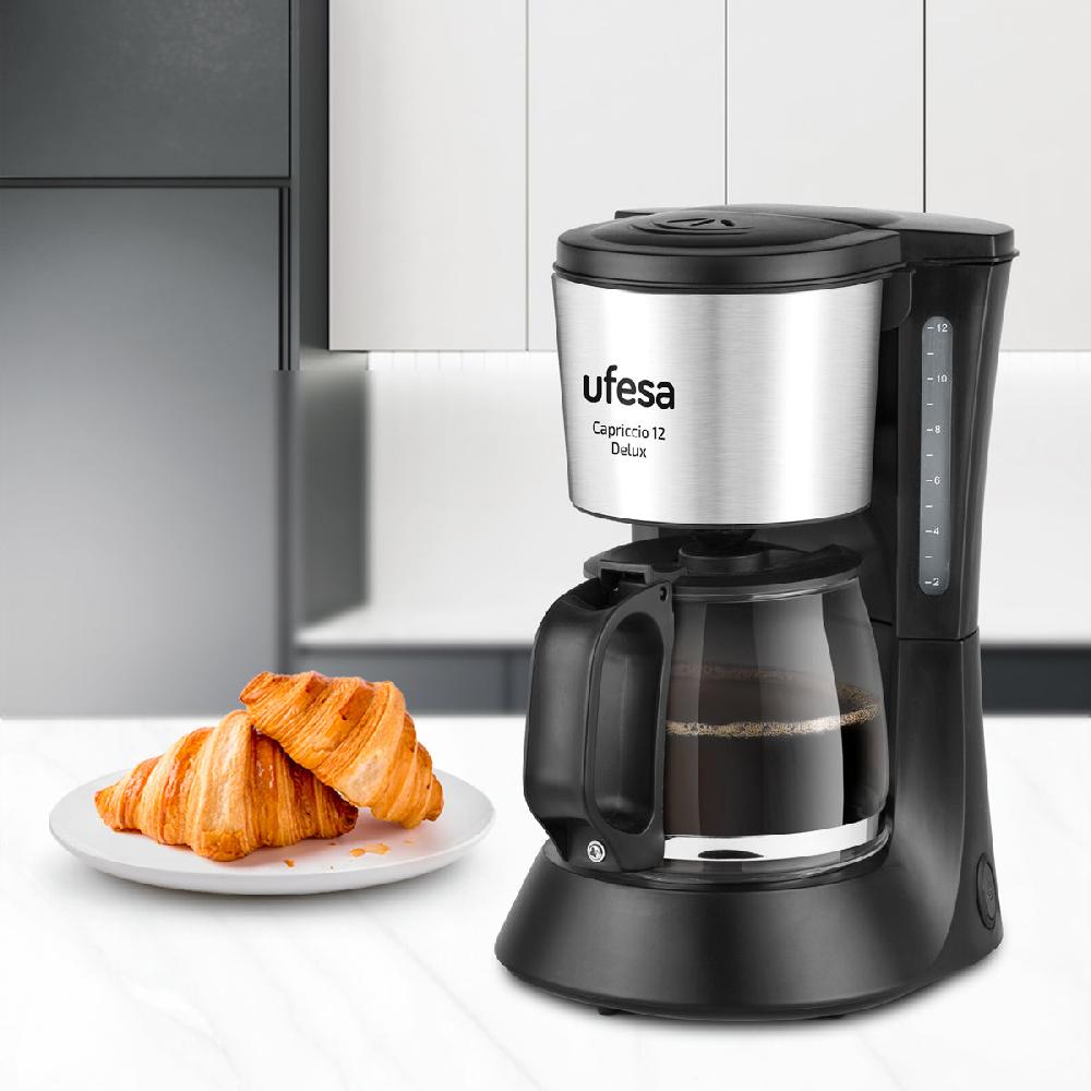 ufesa Cafetera de Goteo CG7125 Capriccio 12 Delux Libre de impuestos