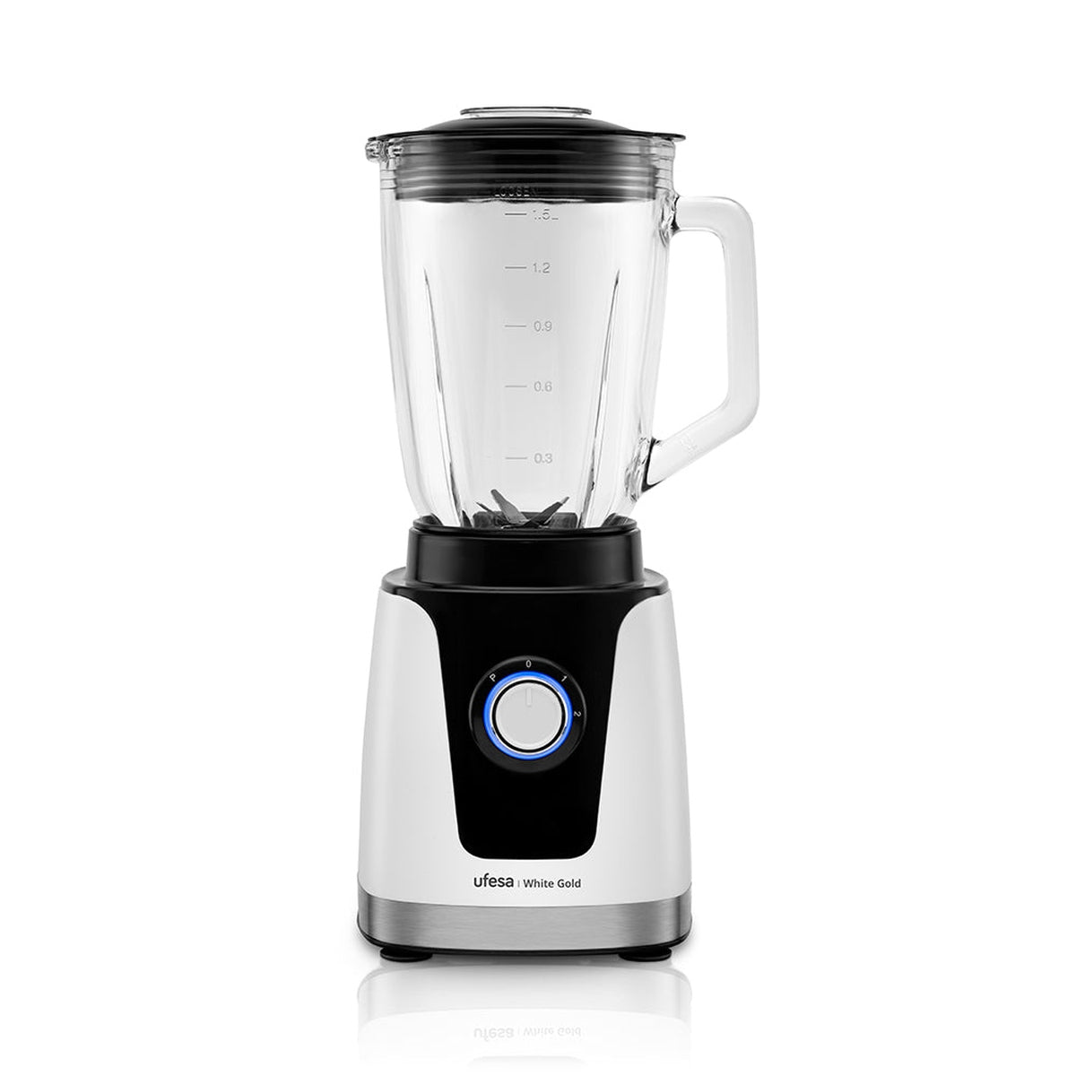 ufesa Batidora vaso White Gold 1.5L 1500W Envío gratis