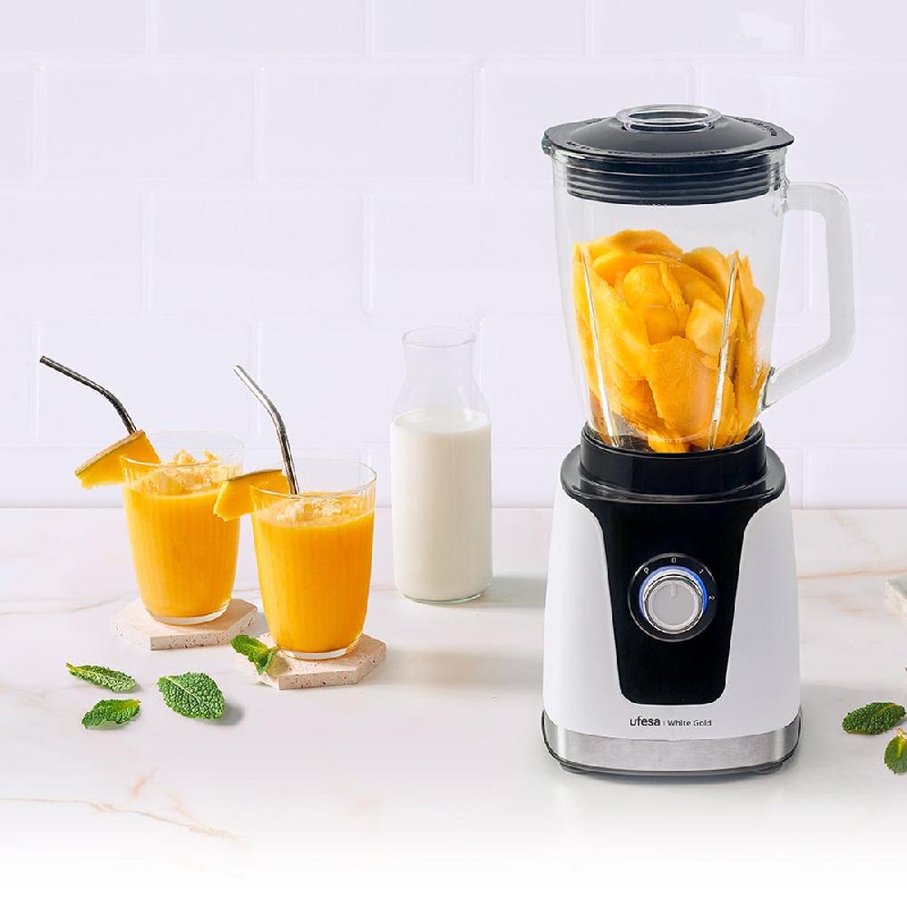 ufesa Batidora vaso White Gold 1.5L 1500W Envío gratis