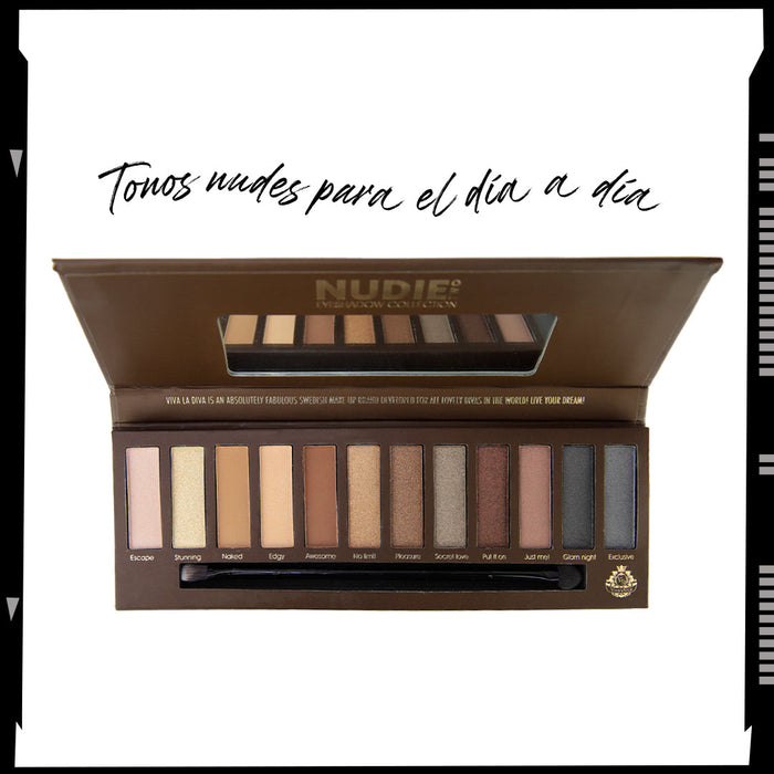 viva la diva Nudie Two Eyeshadow palette ÚLTIMAS EDICIONES