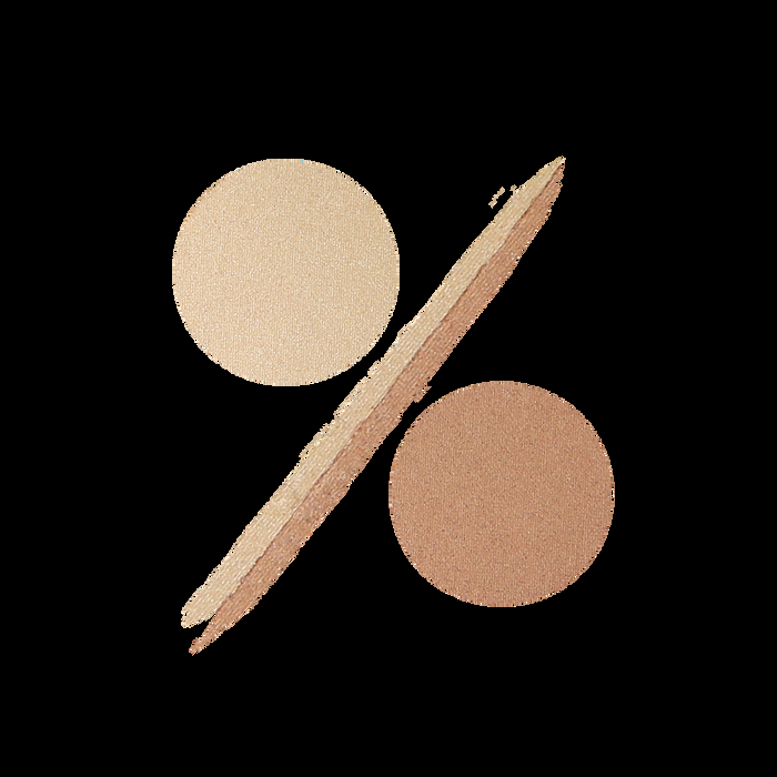viva la diva Highlighter Duo Warm Gold Descuentos del mes
