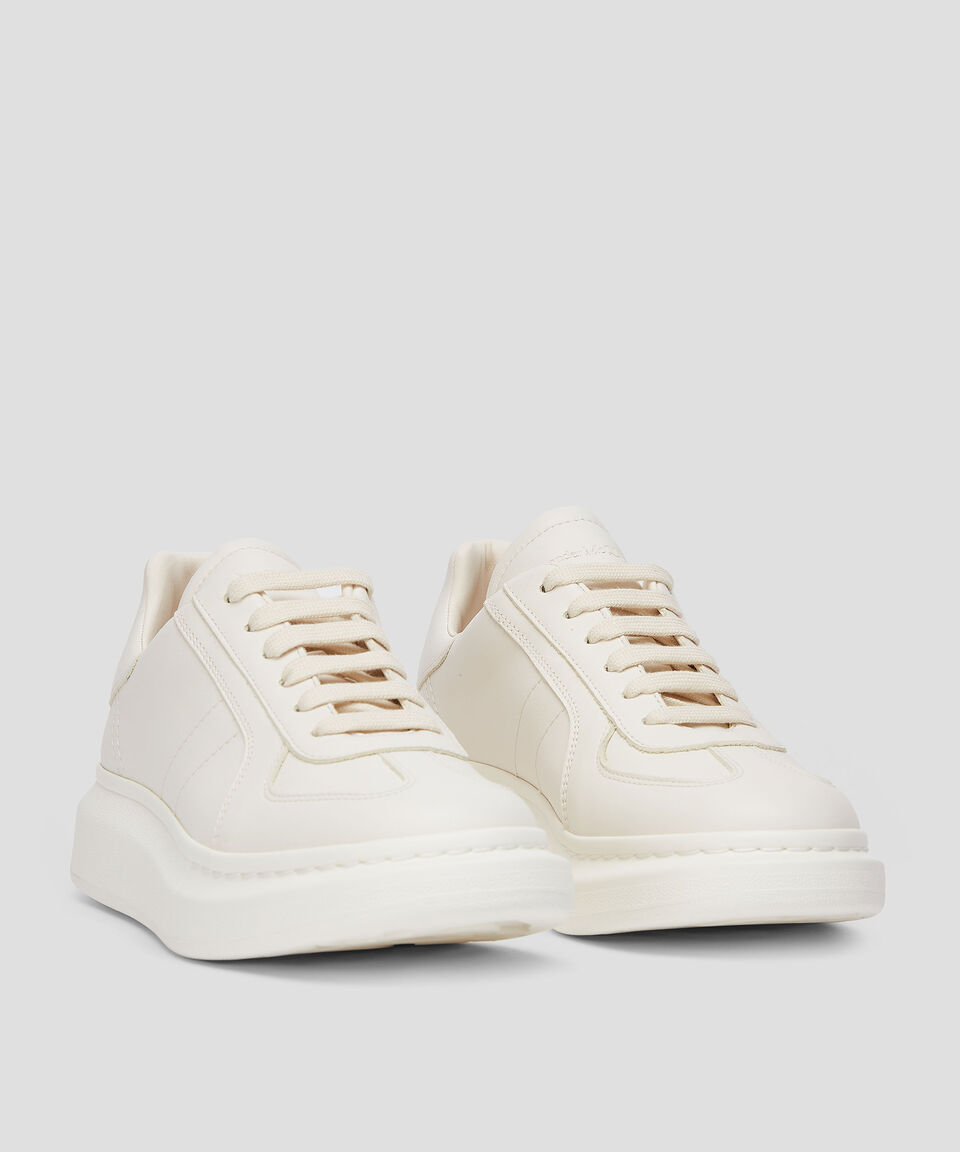 ﻿McQueen Tenis casuales con plataforma Retro Trainer en piel vacuna Hombre Tienda de fábrica