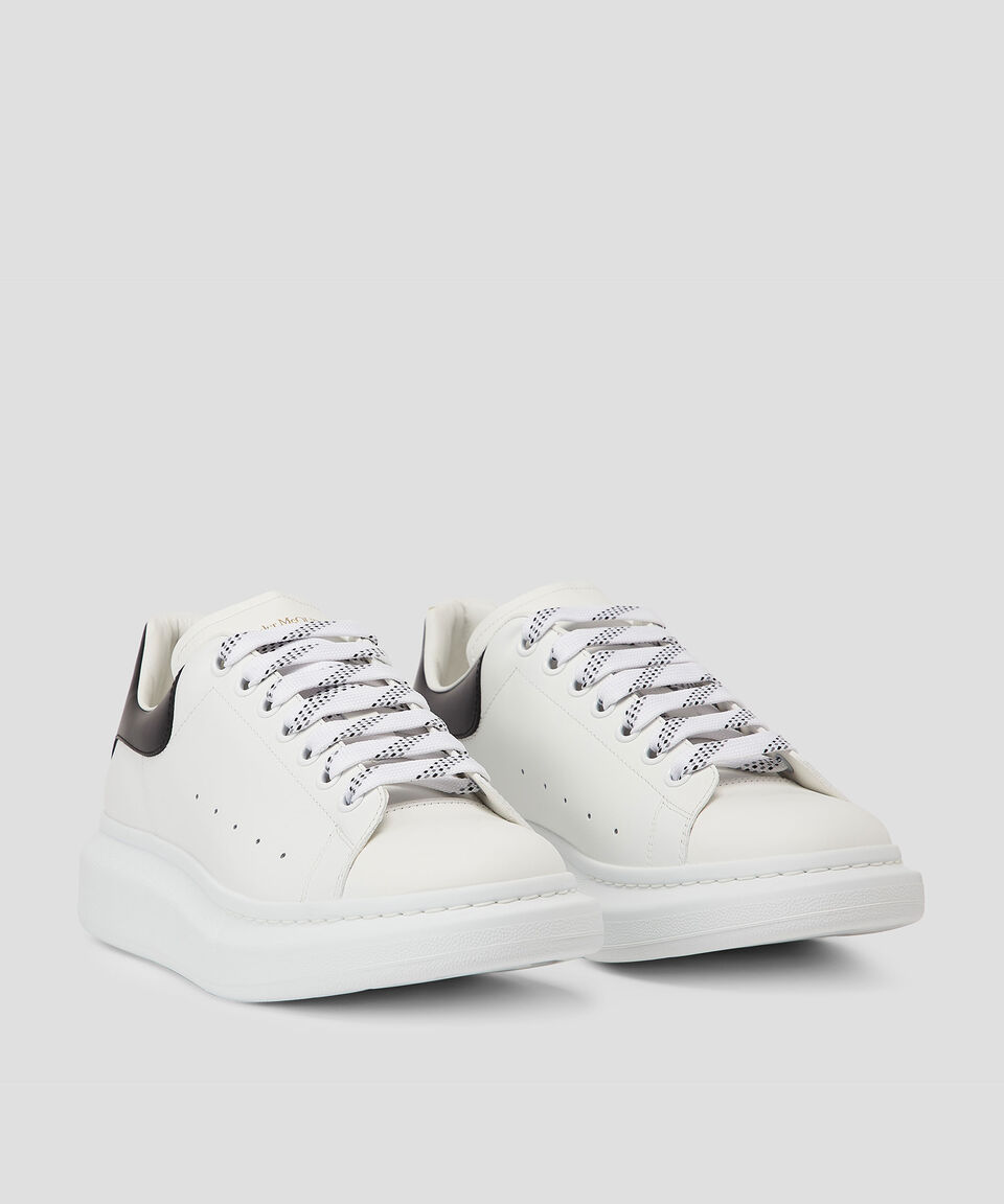 McQueen Tenis casuales con plataforma Larry en piel blancos Hombre Precios de Black Friday