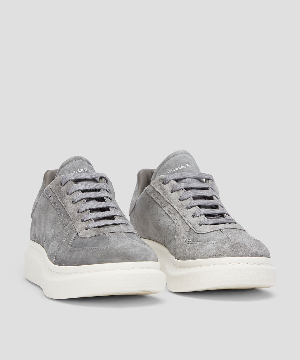 McQueen Tenis casuales Retro Trainer en piel vacuna Hombre Rebajas