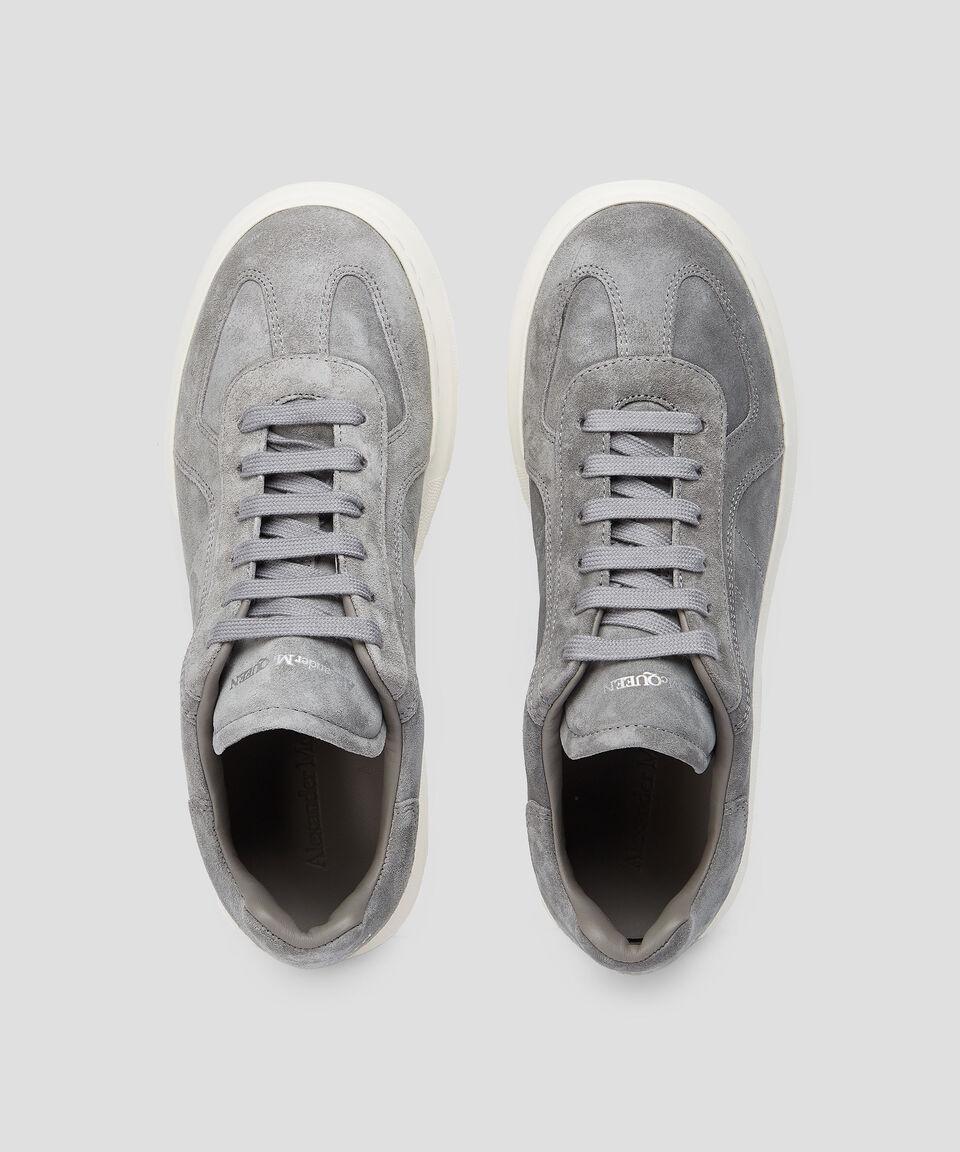 McQueen Tenis casuales Retro Trainer en piel vacuna Hombre Rebajas