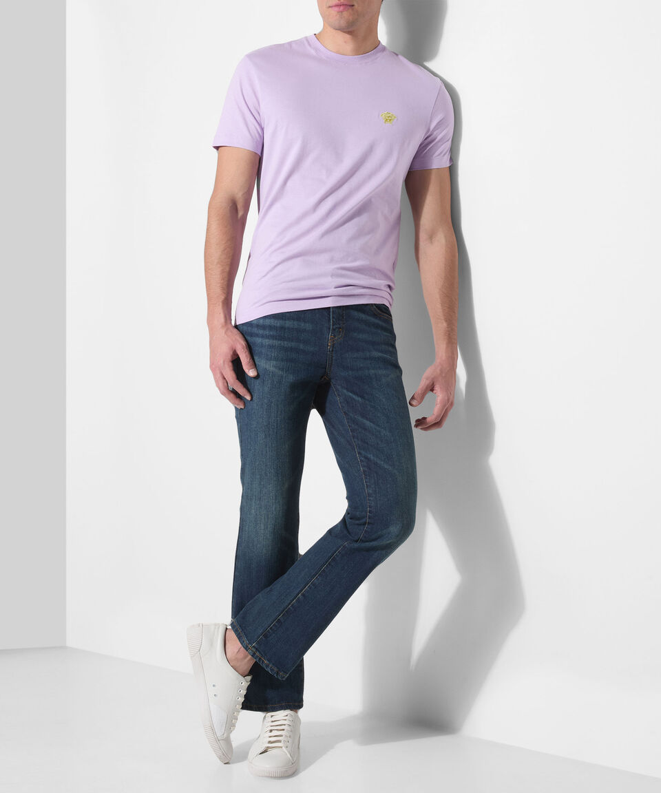 Versace Playera de cuello redondo con manga corta Hombre Ventas relámpago