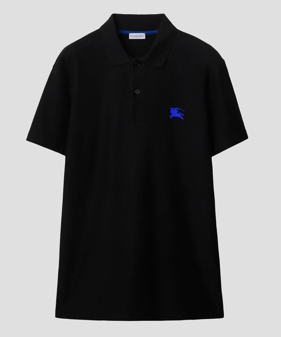 Burberry Playera tipo polo de manga corta con bordado Hombre Tienda