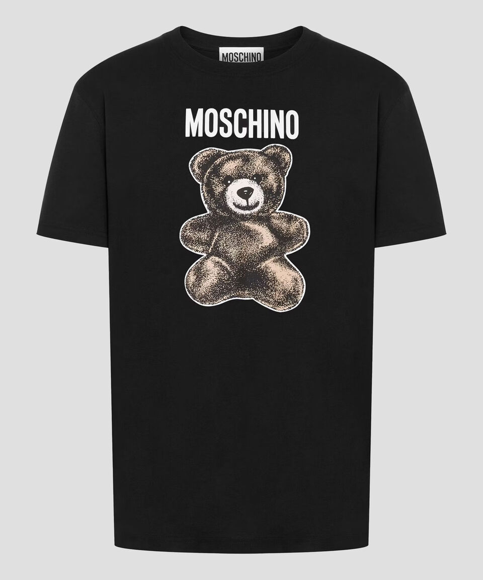 Moschino Playera de cuello redondo y manga corta Teddy Bear Hombre Mejor oferta