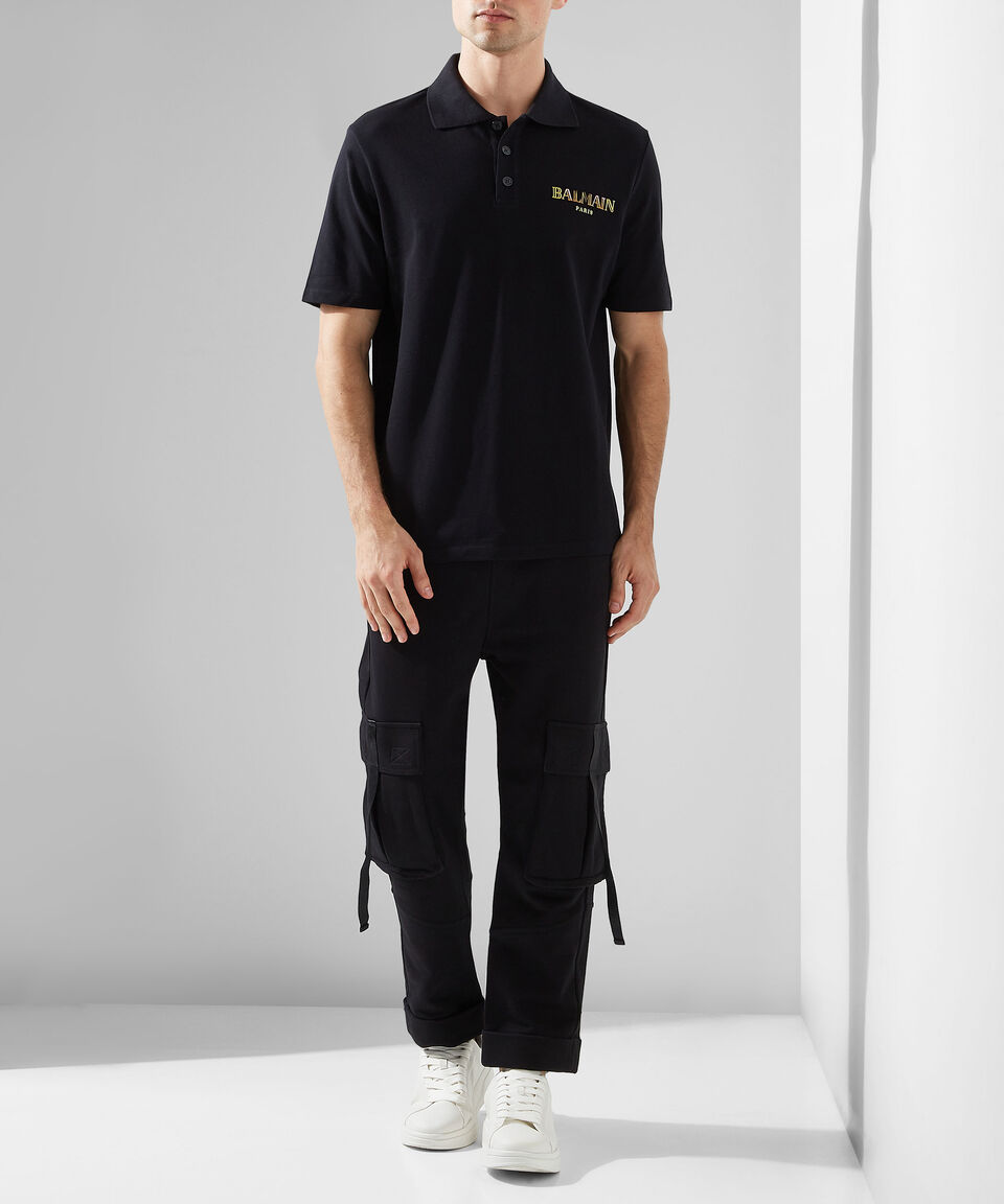 Balmain Playera tipo polo manga corta Hombre Oferta especial