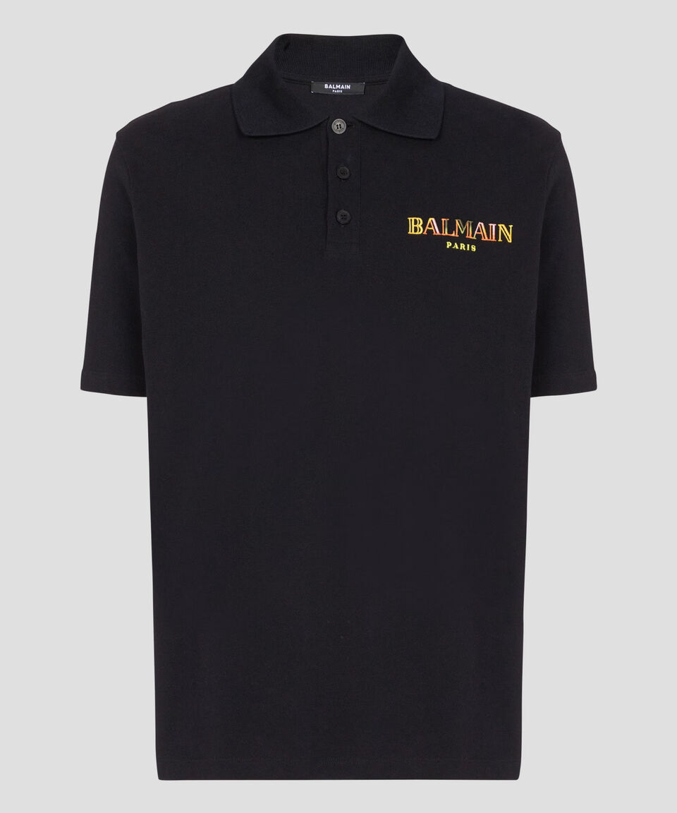 Balmain Playera tipo polo manga corta Hombre Oferta especial