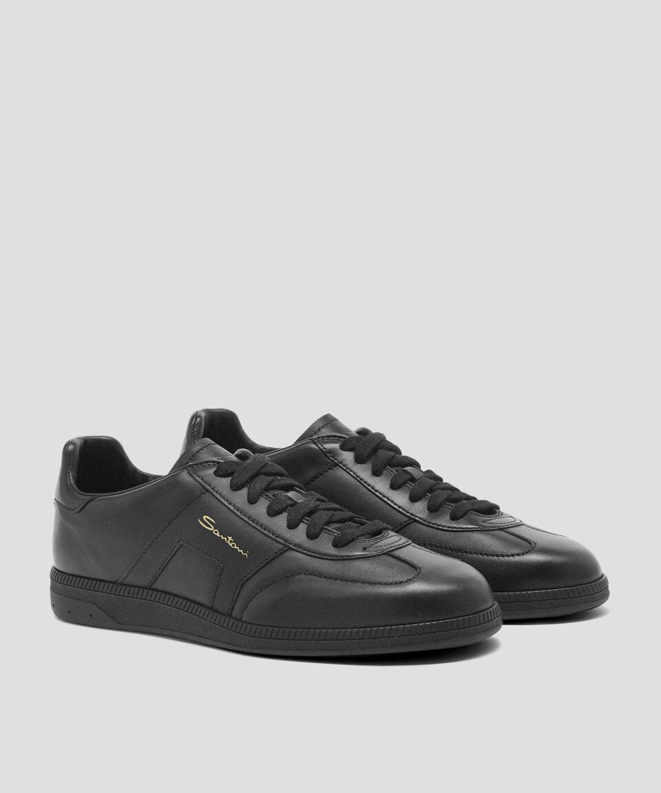 Santoni Tenis casuales DBS Oly en Piel Hombre Último día