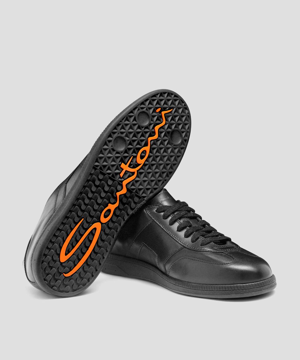 Santoni Tenis casuales DBS Oly en Piel Hombre Último día