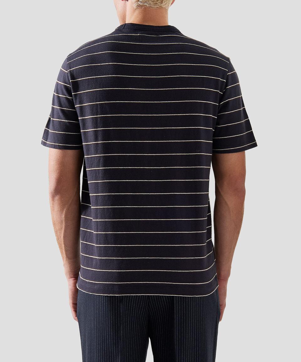 Officine Générale Playera de cuello redondo con manga corta y rayas Hombre Solo hoy