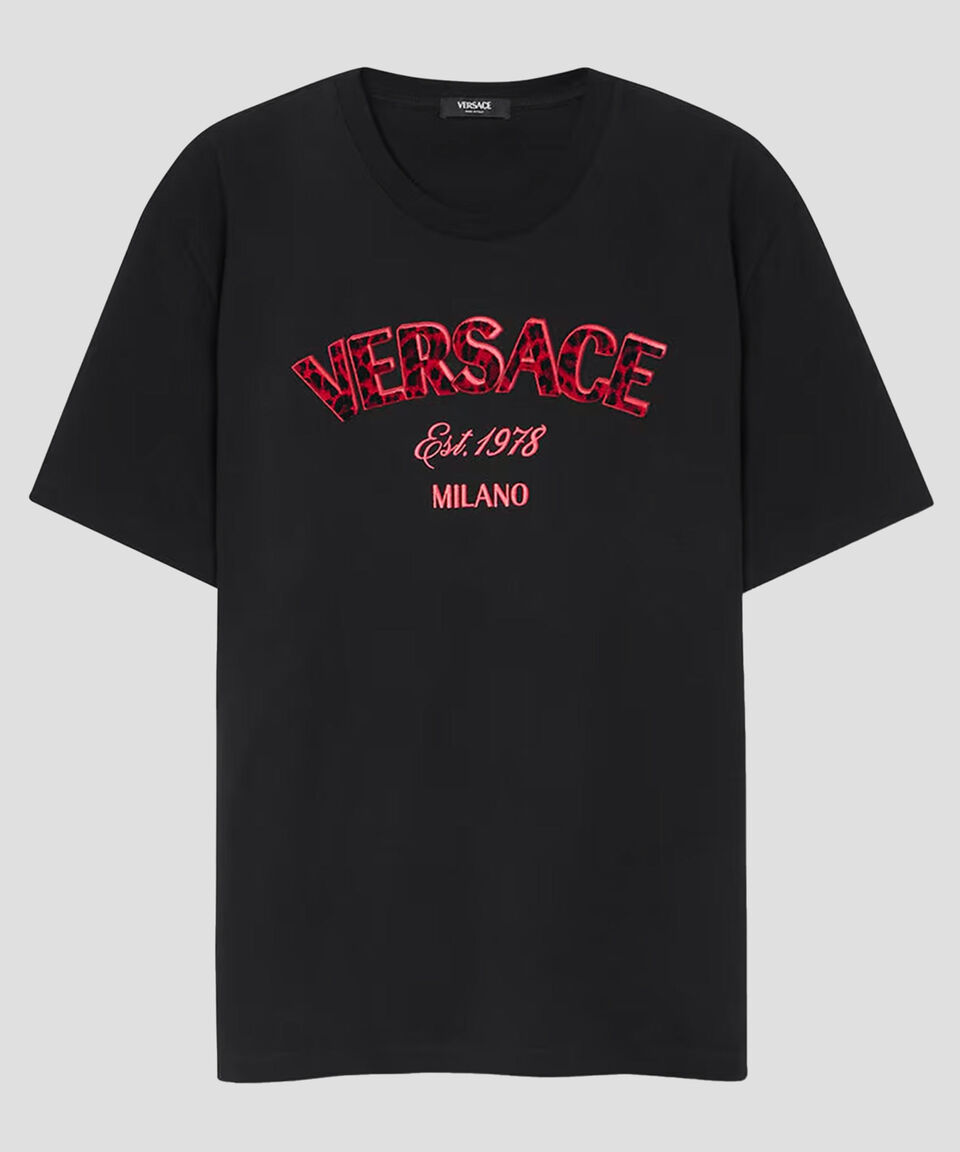 Versace Playera Cuello Redondo Manga Corta Hombre Oferta especial de fábrica