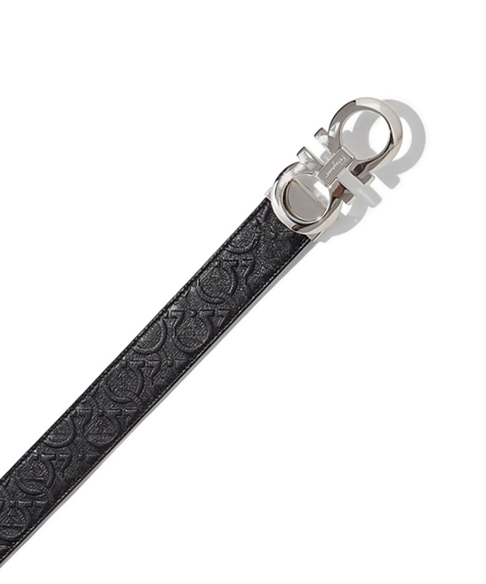 Ferragamo Cinturón reversible y ajustable Gancini Hombre Envío internacional gratuito