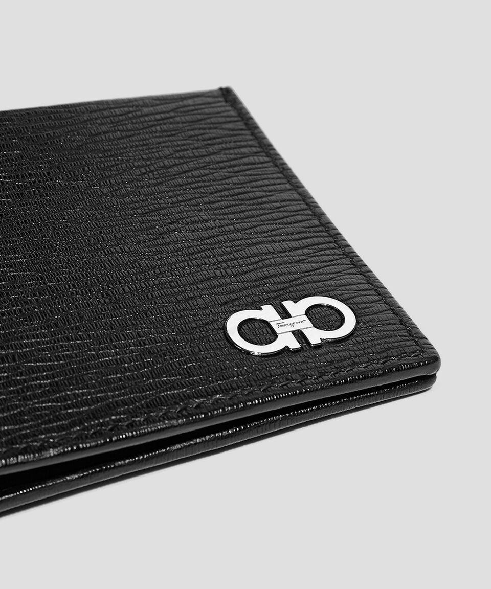 Ferragamo Cartera bifold americana Hombre Tienda de fábrica