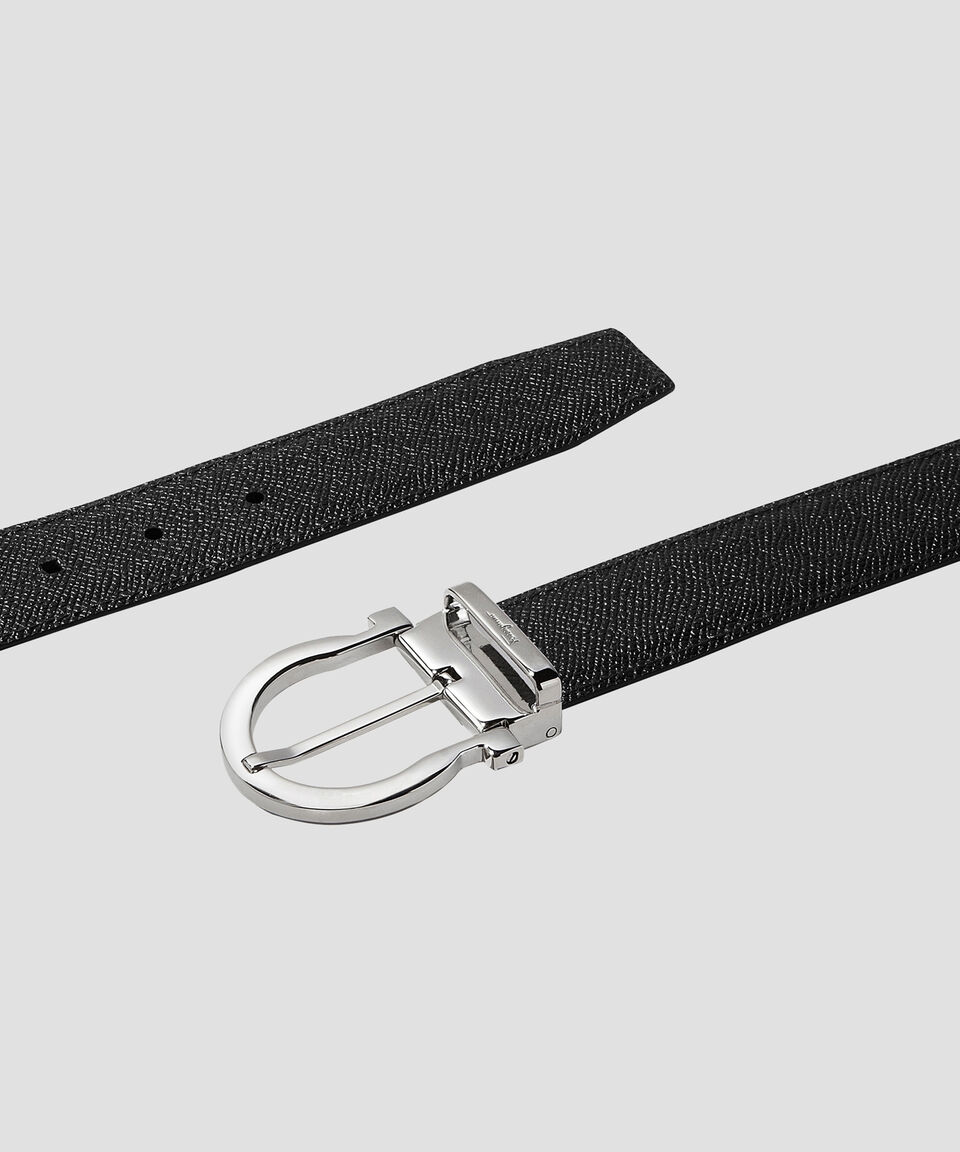 Ferragamo Cinturón hebilla de Gancini Hombre Oferta exclusiva