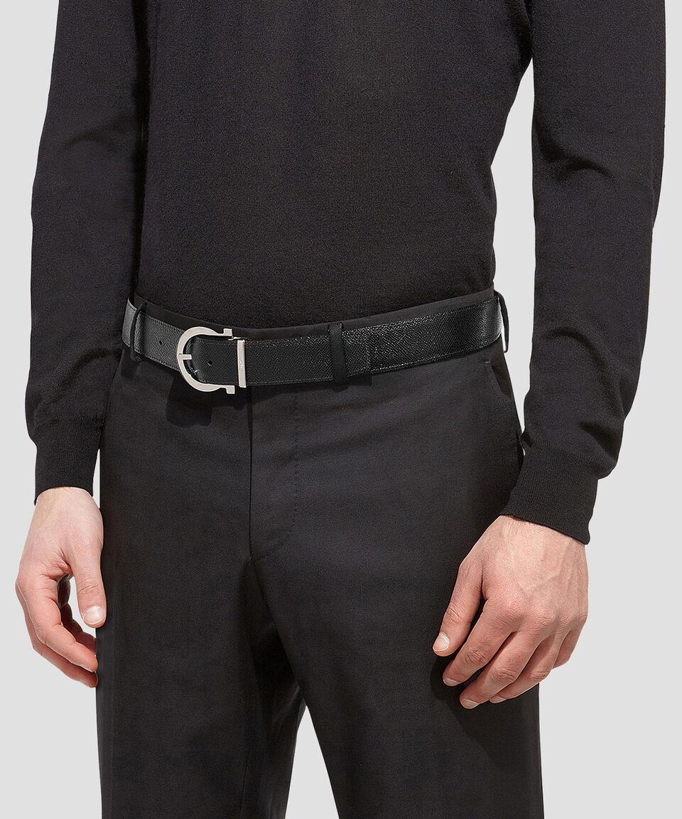 Ferragamo Cinturón hebilla de Gancini Hombre Oferta exclusiva