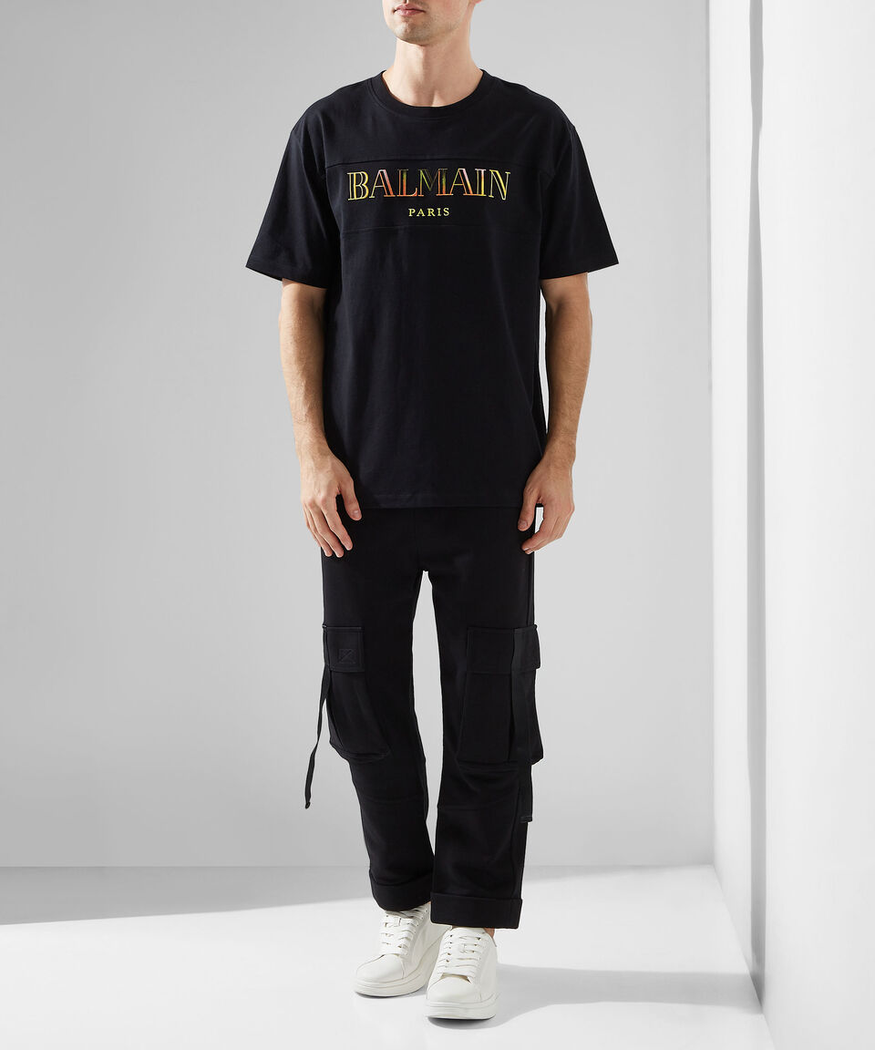 Balmain Playera cuello redondo manga corta Hombre Los más vendidos