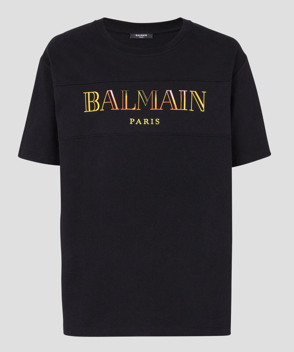 Balmain Playera cuello redondo manga corta Hombre Los más vendidos