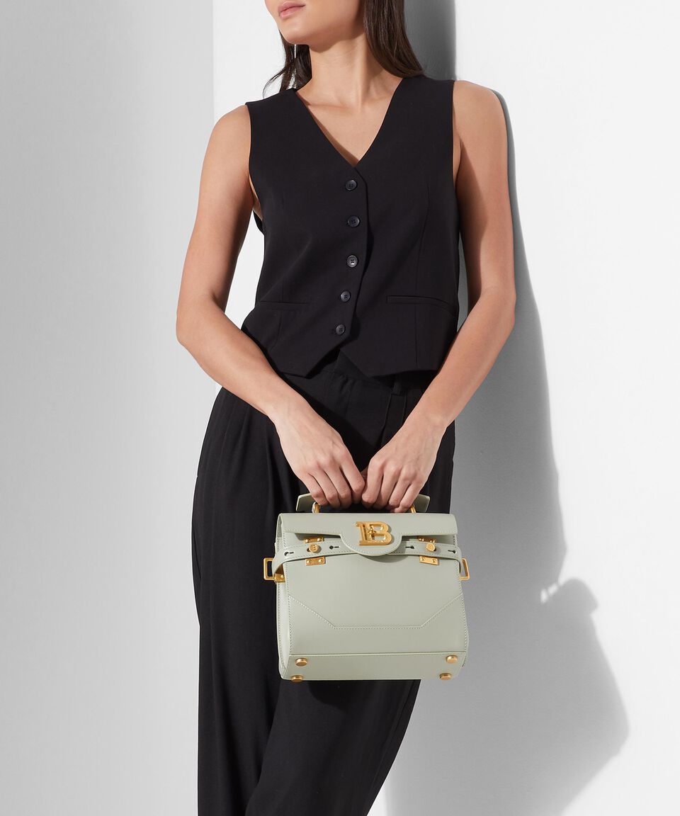 Balmain Bolsa crossbody en piel B-Buzz 23 Mujer Rebajas online