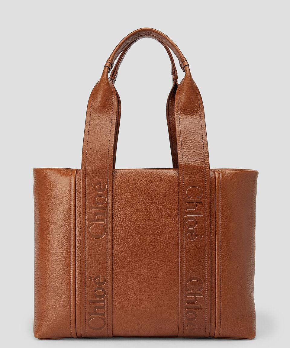 Chloé Bolso tote en piel vacuna granulado Mujer Solo hoy