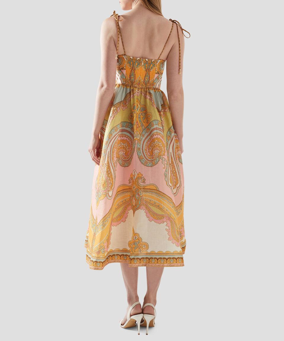 Zimmermann Vestido midi estampado Maxine Mujer Última moda