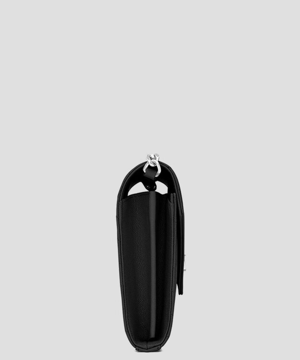 Saint Laurent Paris Cartera en piel con líneas Mujer Ofertas especiales
