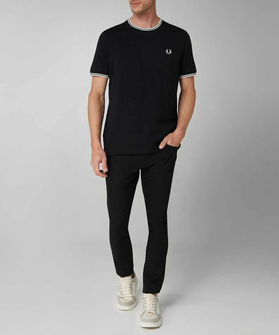 Fred Perry Playera de manga corta lisa Hombre En línea