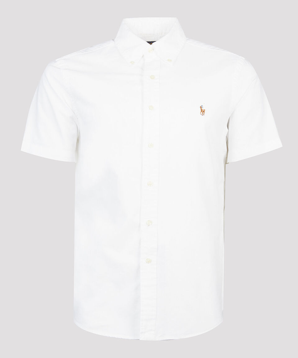 Polo Ralph Lauren Camisa lisa manga corta Hombre Rebajas
