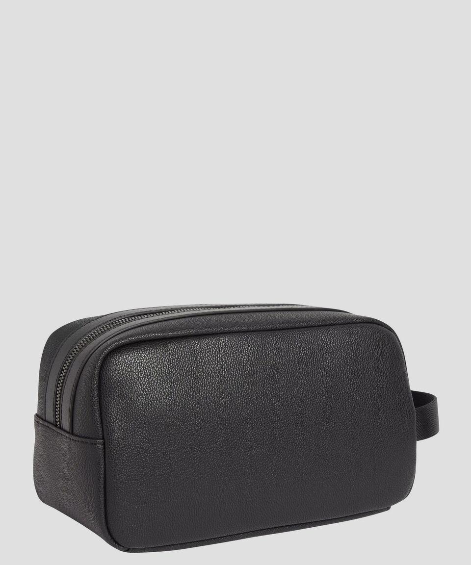 Calvin Klein Neceser Washbag con logo Negro Hombre En oferta