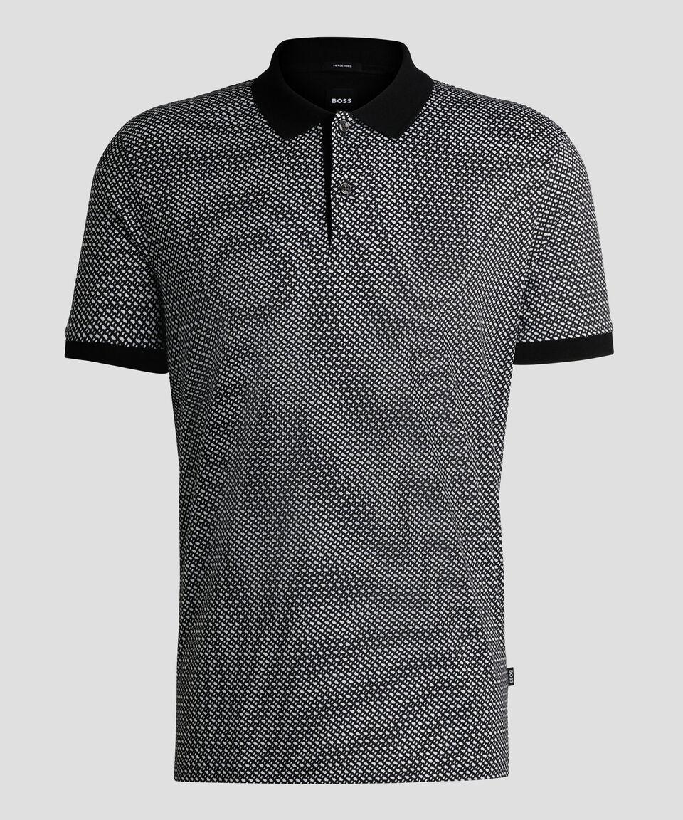 Boss Playera tipo polo de manga corta monogram Hombre Rebajas baratas