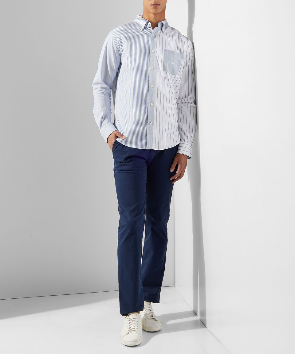 Nautica Camisa rayas manga larga Hombre COMPRAR AHORA